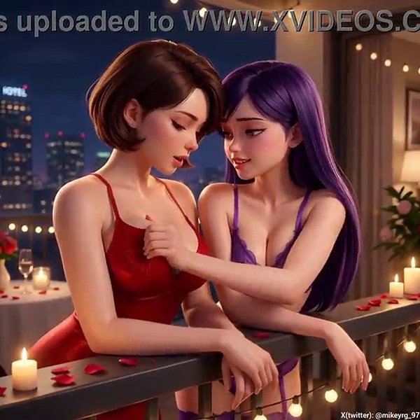 Helen parr x Violet parr lesbian compilation 2 (AI Generated)