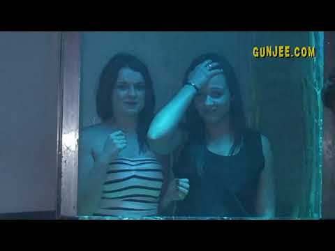 Two Girls Gunged / Dunked at Club Night