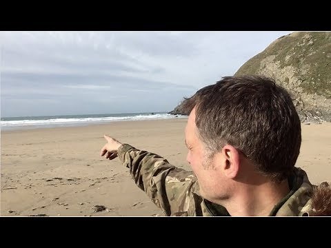 Sea water distillation, set up for survival instructor training