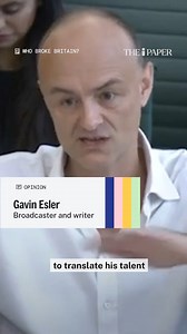 49K views · 907 reactions | Opinion | Cummings’ extraordinary talent for disruption meant his wrecking-ball abilities are unparalleled in recent British political history. Read more: https://inews.co.uk/opinion/dominic-cummings-a-human-wrecking-ball-who-shows-no-guilt-4101283 | The i paper | Facebook