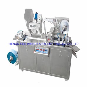 [Hot Item] Pharmaceutical Automatic PVC Alu Chewing Gum Tablet Pill Capsule Tablet Strip Blister Packing Machine