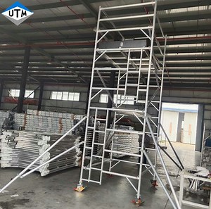[Hot Item] High Quality Aluminium Tower Mobile Scaffold Movable Scaffolding