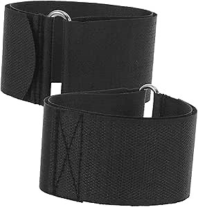 Aviron Hook and Loop Straps: Upgraded Foot Straps for Instant Rowing | Quick Adjustments, Easy On/Off, Sold in Pairs