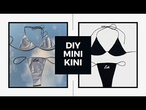 DIY - How to Make a Mini Kini - Free Pattern Included
