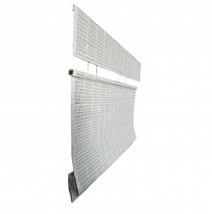 [Hot Item] Top Down Bottom up Light Sunscreen Cordless Natural Woven Roman Shades