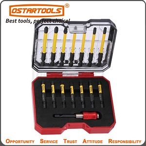 [Hot Item] 15PCS Impact Screwdriver Drill Bit and Strong Magnetic Socket Set