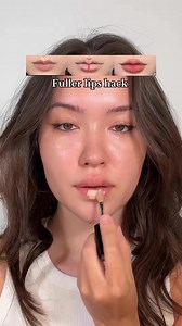 2.6K views · 12 reactions | Fuller Lips Hack ✨ #FullerLips #hacks #makeupideas #highlightsシ゚ | Jaynie Boo | Facebook