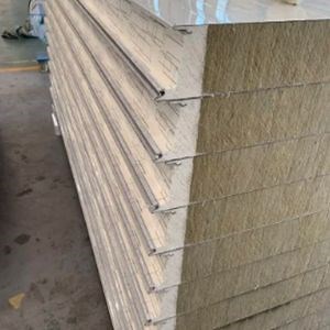 [Hot Item] Jedha Hidden Nails Fast Install Rockwool Mineral Wool Sandwich Panel at Factory Price