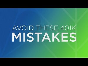 Avoid these 5 common 401(k) mistakes to maximize your returns