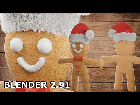 Tutorial | Gingerbread Man | Blender Beginners