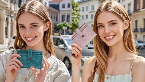 Amazon.com: KITEVIUN Small RFID Wallet Women Ultra Thin Slim Womens Wallet Compact Bifold Pocket Ladies Wallets for Women With Zipper Coin Pocket : Clothing, Shoes & Jewelry