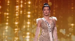 Canada in Evening Gown at the Miss Universe Prelims #missuniverse | Miss Universe Canada