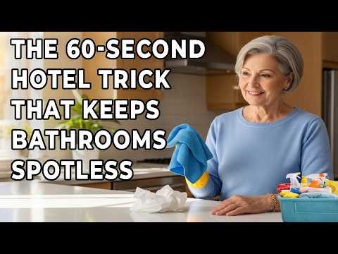 The Hotel Cleaning Tricks That Keeps Bathrooms Spotless