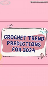 🎉Crochet Trends Predictions for 2024 - I broke it all down for you! 🥳️ See them all here ➡️ ➡️ ➡️ https://youtu.be/he90X2F9nS0 #crochet #crochetrends #crochetpredictions #crochet2024 #crochetpatterns #crochetersofinstagram | Crochet Patterns & Tutorials by Nicki's Homemade Crafts
