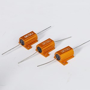 [Hot Item] 50 Watt 6ohm Gold Aluminum Wirewound LED Load Resistor