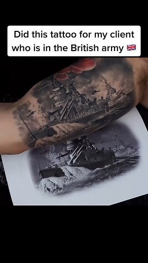 War Soldier Tattoo Sleeve Design | Ink Artistry