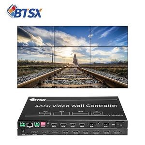 [Hot Item] Multi-Mode Video Wall Controller for Rotating & Hybrid Display (1X4/1X5/1X6 Configurable)