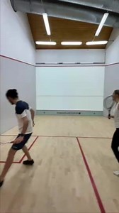 Bring the action! ⚡ #squash #interactivesquash #interactivewall #futureofsports | interactiveSQUASH