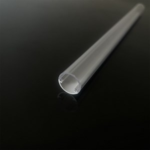 [Hot Item] 20mm Diameter PC LED Light Tube Clear and White Plastic Coextruded Pipe Housing Cover