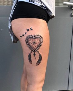 Heart Dreamcatcher Tattoo By Vinc InfamousInk... www.infamous-ink-tattoo.ch #biel #bienne #bern #switzerland #switzerlandtattoo #heart #hearttattoo #heartdreamcatcher #dreamcatcher #dreamcatchertattoo #father #fathertattoo #tattoo #tattoed #tattoogirl #panthera #pantheraink #worldfamousink #revolution #revolutionneedles #kwadron #kwadronneedles #tstattoomachine #cheyenne #cheyenne_tattooequipment #detol #tatsoul #tatsoulsupply #ink #inkedgirls #inked #inkmagazine #infamousinktattoo | Infamous In