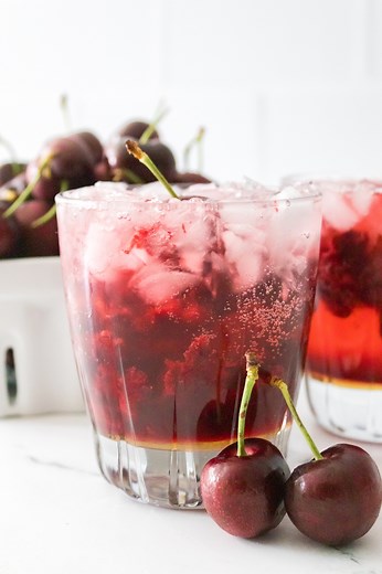 🍒Cherry Bomb Cocktail Recipe: https://www.theproducemoms.com/category/recipes/ | The Produce Moms