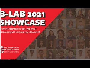 B-Lab Virtual Venture Showcase 2021