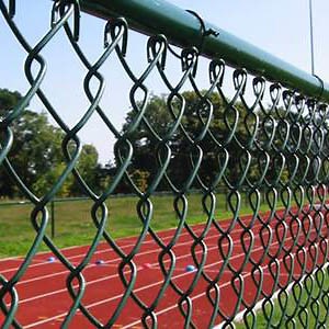 [Hot Item] 2.5 3mm Wire 50X50 Diamond Mesh Hot DIP Galvanized 6' Chain Link Iron Wire Mesh Fence / PVC Coated Chain Link Fencing