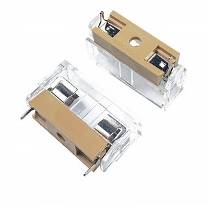 [Hot Item] 6.3A 10A 250V Electrical PCB Mount 5X20 Glass Fuse Holder with Cover