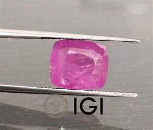 Natural Unheated Burmese Ruby 4.88ct, IGI Certified, Earth Mined Rare Investment Grade Loose Gemstone - Etsy