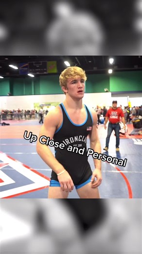 Gray with the Double Leg on the edge! #wrestling #takedown #doubleleg #bjj #athletes #sports #hwpo #practice #compete #ironclad