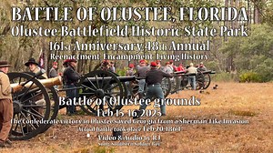 Salute! Wait for the charge! The Battle of Olustee, Florida 161st anniversary reenactment only 2 weeks ago! I loved it and highly recommend attending next year! Thanks to all the reenactors and spectators who keep these important Living History events alive! | Dixie Forever