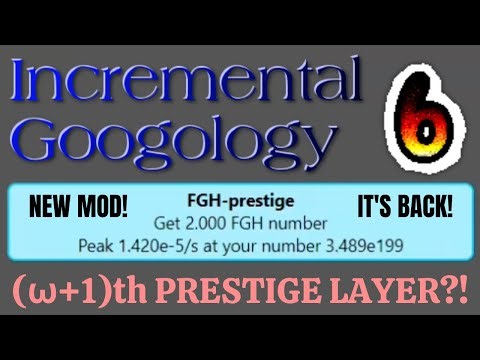 Incremental Googology Episode 6: NEW MOD!! FAST-GROWING HIERARCHY!!!