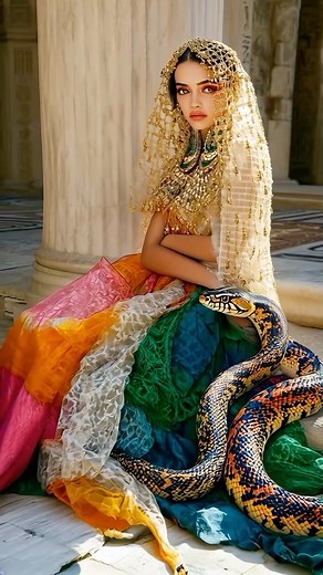 AiGrails | ǟռƈɨɛռȶ ɮɛǟʊȶʏ 👁️ #AiVideo #Egyptian #ExoticSnakes #SnakeArt #KlingAi | Instagram