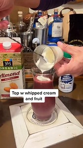 making a purple mocktail for Epilepsy Awareness Month! For every like #drinks #cocktails #bar #food #drink #cocktail #party #bartender #beer #mixology #love #wine #foodie #happyhour #friends #gin #cheers #alcohol #fun #vodka #restaurant #drinkup | Dad & Drinks