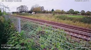 15K views · 159 reactions | London North Eastern Railway 800106 ‘You Belong’ passing #Newark on the first day of running in the new livery for The CALMzone  (Just about passed the camera before being bowled by another LNER service heading north ) | Railcam | Facebook