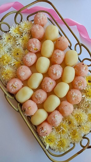 Pink and white chum chum platter For orders; Call 0333 2648424 WhatsApp 0333 3916725 shop.sabdulwahid.com #chumchum #mithai #sabdulwahidsweets | S. Abdul Wahid