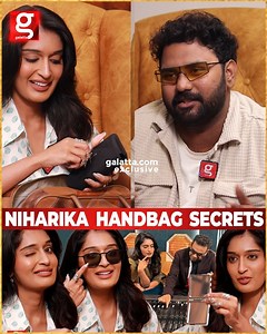 Niharika Hand Bag Secrets ரொம்ப பெருசா இருக்கும்😱 Dating வேணாம் Direct-ஆ Marriage தான் 😎 | Galatta Media