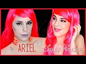Ariel, Little Mermaid makeup tutorialFX Makeup | Silvia Quiros