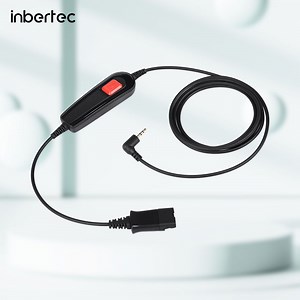 [Hot Item] Quick Disconnect Cable with 2.5mm Audio Jack Connector with Inline Control