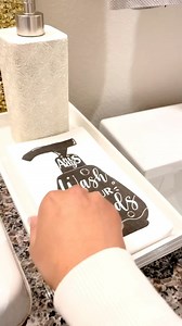 1.5K views · 134 reactions | Hosting Hack: Use disposable hand towels in your bathroom for guests to wipe their hands with! This keeps your hand towel clean + plus it’s extra pleasing for guests not to have to wipe their hands on a potentially wet hand towel! #hostingtips #bathroomdecor #christmasdecor #decorideas #cleaninghacks | Lovecraftedhome | Facebook