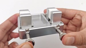 Heavy-Duty Aluminum Welding Clamp for Soldering Station - Temperature-Resistant Jaw, Circuit Board and Soldering Wire Clamp, Adjustable Fixture Bracket, DIY Soldering Aid Tool