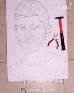 Fascinating string arts by our talented guy! | Rush Brush