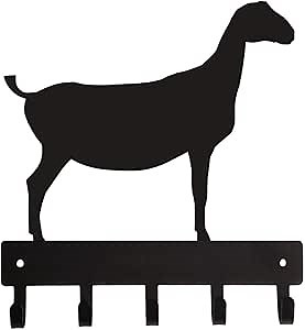 LaMancha Goat Key Holder Rack - Small 6 inch Wide - Made in USA