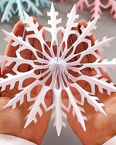 785K views · 17K reactions | 3D paper snowflake❄️ | MiLena Handmade | Facebook