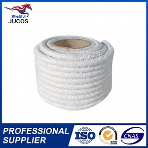 [Hot Item] High Temp Insulation Ceramic Fiber Twisted Round Square Sealing Rope