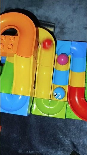 【#マーブルラン】スリル満点のマーブランレース！Thrilling #marble run race! #ASMR #marblerun