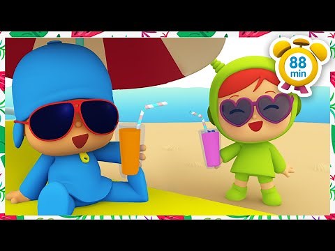 🏖️ POCOYO FRANÇAIS - Aventures de Plage! [88 min] | DESSIN ANIMÉ pour enfants