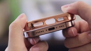 [Tri-Shield Protection] for iPhone 14 Pro Case with 360° Spin Stand Compatible with MagSafe [Magnetic CD Ring] [Screen & Camera Lens Protector] Shockproof Plating Never-Yellowing, Gold-6.1"