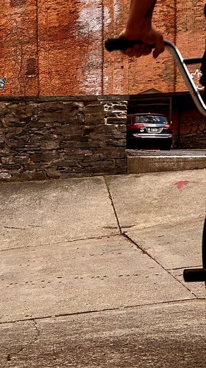 Wall to fakie. Feeble the stairs, Downtown Binghamton. #bmx #bmxlife | Billy Bennett