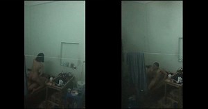 Quay lén em hàng xóm và bạn trai làm tình - VAILONXX